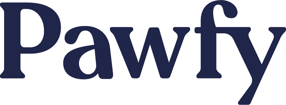 The picture pawfy.com shows when its homepage is shared